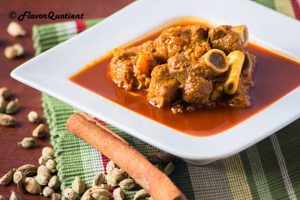 Mutton Rogan Josh | Flavor Quotient | The classic mutton rogan josh speaks of the heritage of Indian cuisine. The cubes of mutton slow cooked in an aromatic broth creates a succulent melt-in-mouth texture which is nothing less than a culinary miracle!
