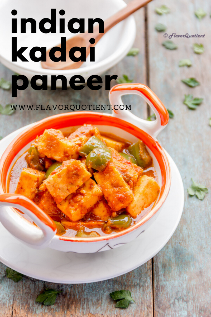 Kadai paneer is one of the flagship Indian paneer recipes without which vegetarian Indian palate is incomplete. Kadai paneer would be your favorite comfort food when you are looking for something hearty & wholesome! You will find kadai paneer in every Indian restaurant across India and here you can learn how to make it at home using this fail-proof recipe! | kadai paneer recipe | how to make kadai paneer recipe | restaurant style kadai paneer | Indian kadai paneer recipe | kadai paneer gravy