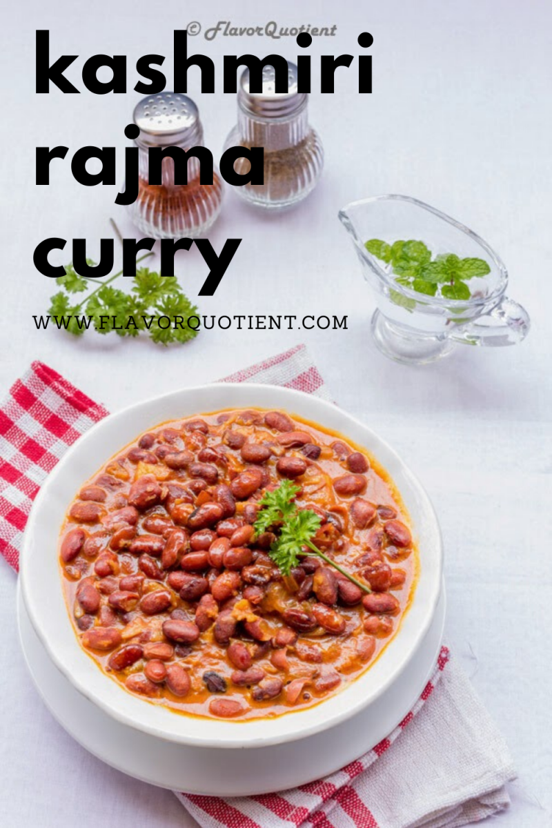 Healthy & nutritious Kashmiri rajma curry is the Kashmiri red kidney beans cooked in flavorful Kashmiri spice combinations to bring out the best flavors ever! This yogurt-based Kashmiri rajma curry emanates intense flavors of the spices without making them too overpowering and makes for a healthy dinner for entire family! | Kashmiri rajma curry recipe | Kashmiri rajma curry easy recipe | Kashmiri rajma masala | rajma chawal