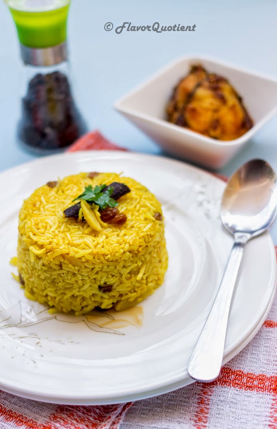 Classic Indian Sweet Rice Pilaf | Flavor Quotient | The nutty and sweet rice pilaf turned out to be the most loved dish during the last Diwali. This delicious sweet rice pilaf is best accompanied with a spicy Indian curry!