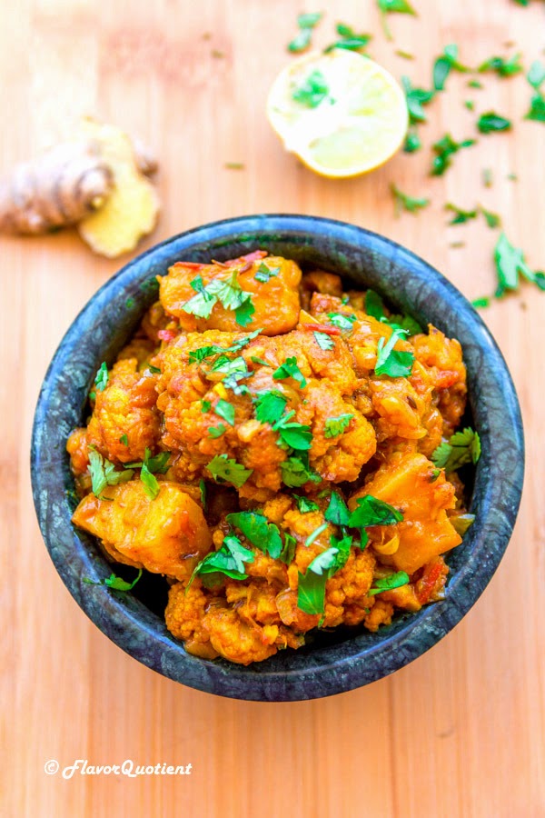 The humble aloo gobi | indian potato & cauliflower curry