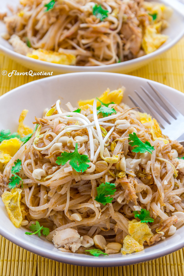 Chicken Pad Thai Noodles