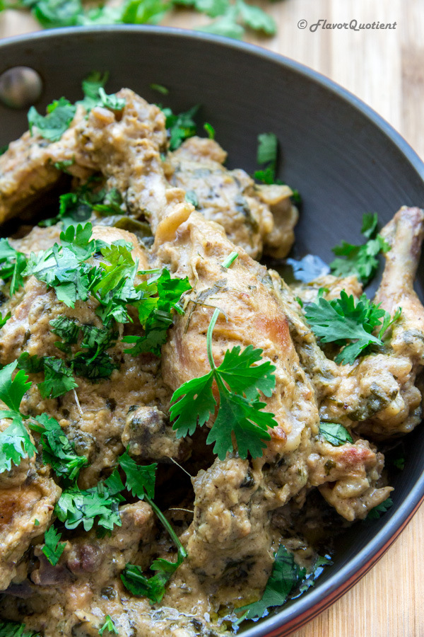 Restaurant Style Dahi Chicken Curry – Flavor Quotient:The smooth and rich dahi chicken curry is a sensation to your taste buds. The succulent chicken pieces will melt in your mouth and the creamy sauce will keep lingering in it for long!