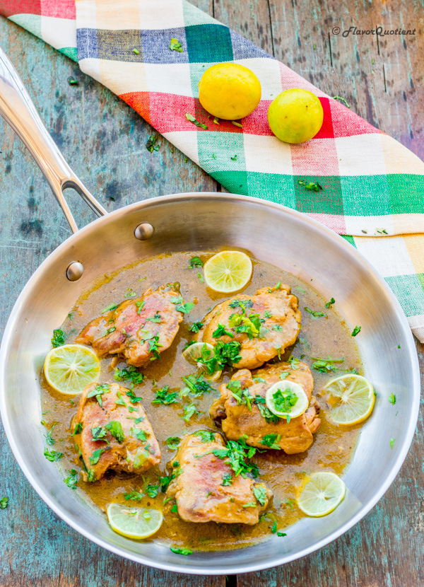 One Pot Baked Lemon Chicken – Flavor Quotient : This tantalizing lemon chicken turned out to be super delish with minimal effort making it a great option for weeknight meal!