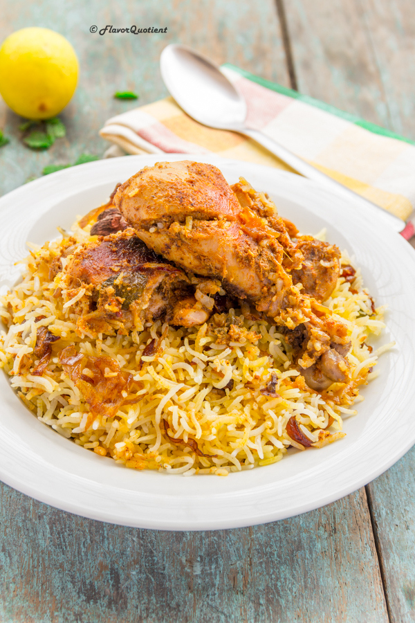 Easy Chicken Dum Biryani | Flavor Quotient | The flagship Chicken dum biryani of Indian cuisine is well-loved for obvious reasons and you can’t escape from being mesmerized in its out-of-the-world aroma which is indescribable in words!