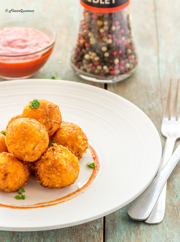 Crispy & Crunchy Cabbage Fritters | Flavor Quotient | The crispy & crispy cabbage fritters give tasty makeover to the healthy vegetable! These cabbage fritters not only look cute but also tickle your taste buds!