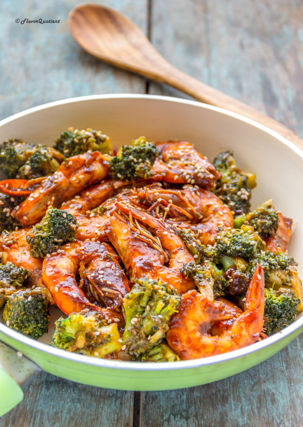 Broccoli Shrimp Stir Fry