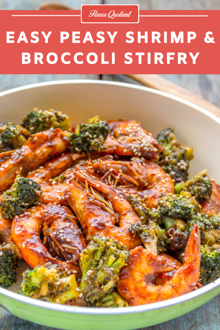 Easy Peasy Broccoli and Shrimp Stir Fry | Flavor Quotient | The simplest and tastiest broccoli and shrimp stir-fry recipe is here to rock! My favorite shrimps are teamed up with healthy broccoli to take you to a pleasurable culinary journey!