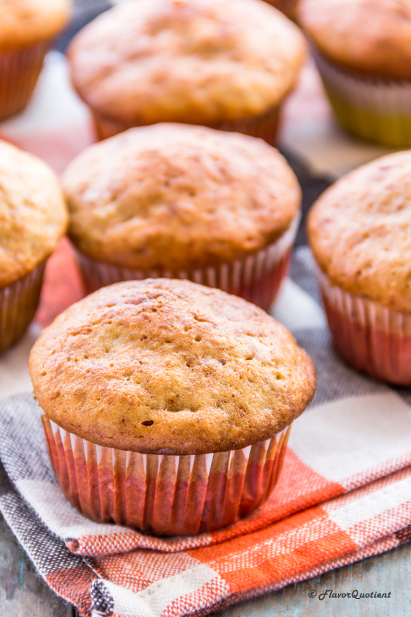 Best Banana Muffin | Flavor Quotient | This simple to make yummy banana muffin will not only save those over ripe bananas but will also impress your surprise guests to the core!