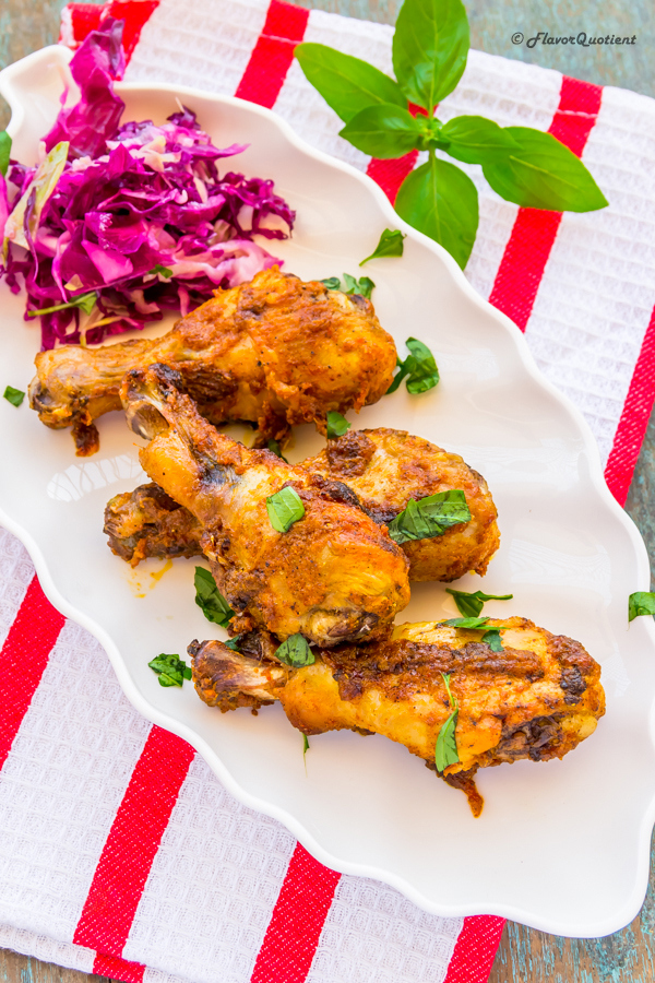 Indian spiced baked chicken