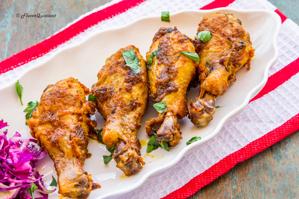 Indian spiced baked chicken
