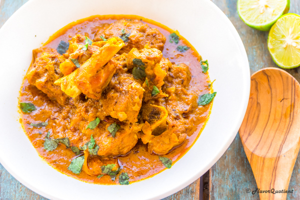 Spicy Indian Lamb Curry | Flavor Quotient | You could forgive me for my interrupted occurrences because I have brought this super awesome Indian lamb curry in the traditional dhaba style only for you!