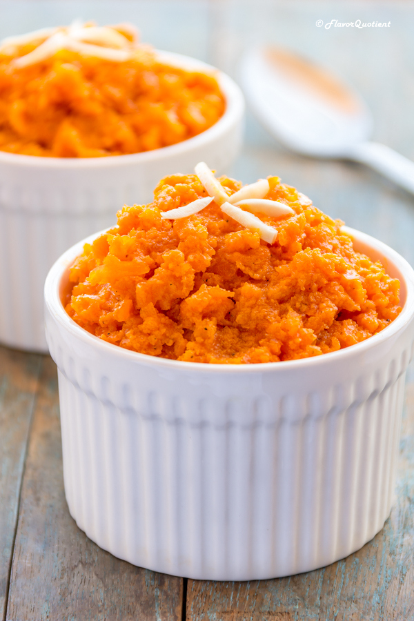 Gajar ka Halwa | Indian carrot pudding is our very own Gajar ka Halwa which is popular across India for all good reasons. Gajar ka halwa is the celebratory Indian sweet which brings an instant smile to everyone’s face!