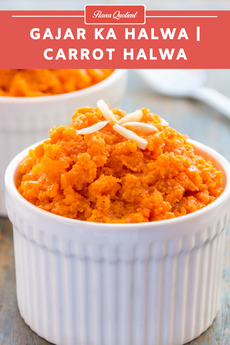 Gajar ka Halwa | Flavor Quotient | Indian carrot pudding is our very own Gajar ka Halwa which is popular across India for good reasons. It is the celebratory Indian sweet which brings an instant smile to everyone’s face!
