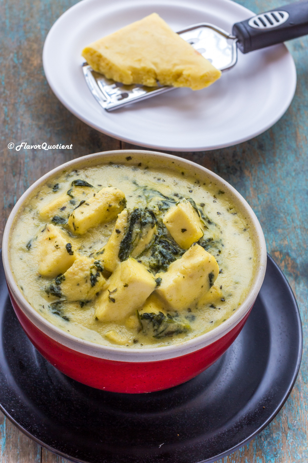 Methi Malai Paneer | Flavor Quotient | Methi malai paneer, a luscious creamy paneer curry flavored with methi leaves is absolutely mind-blowing especially if you are not a dedicated spicy-food-lover!