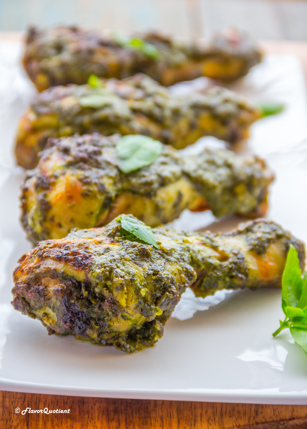 Baked Pesto Chicken | Flavor Quotient | Had enough of pesto pasta? Give it a miss this time and use your basil pesto for this mind-blowing baked pesto chicken today!