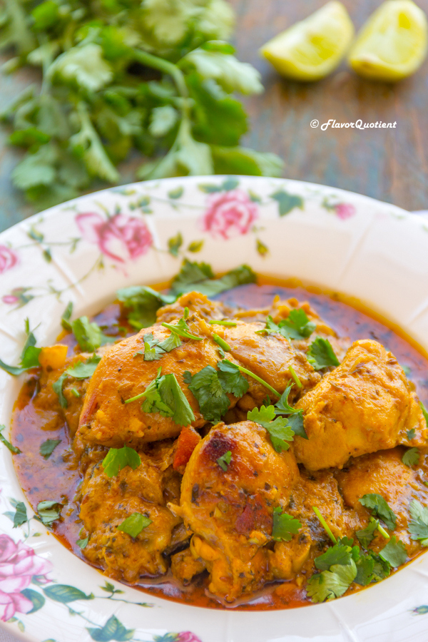 Restaurant Style Chicken Handi | Flavor Quotient | Chicken handi is a quintessential Indian dish found in almost all restaurant menu in India! Here is my take on this restaurant favorite delicacy which is an ultimate indulgence!