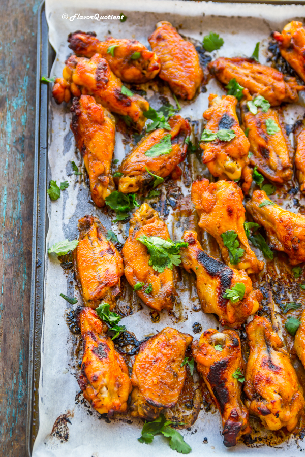 Thai Sticky Chicken Wings | Flavor Quotient | Sweet and spicy, these Thai sticky chicken wings have all the delicious Thai flavors combined together and makes an awesome snack for your game day!
