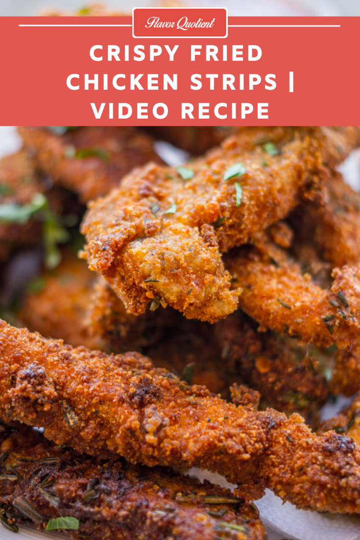 Crispy Fried Chicken Strips | Flavor Quotient | Today I bring to you an insane snack recipe of crispy fried chicken strips! You will simply be sold out to this unbelievable crispy fried chicken strips and I can bet high stakes on that!