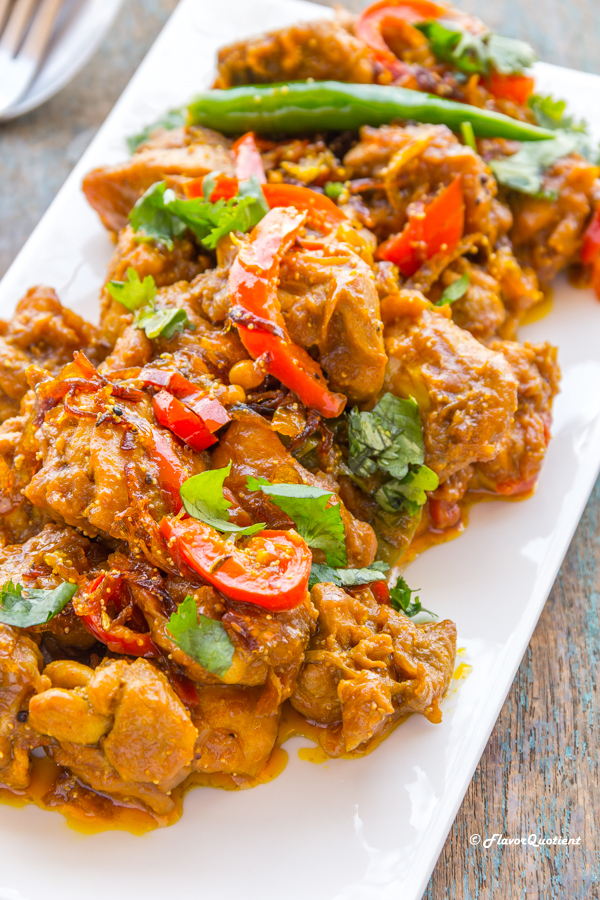 Indian Spiced Chicken stir fry