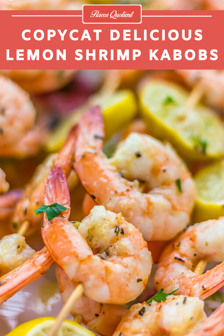 Copycat Damn Delicious Shrimp Kabobs | Flavor Quotient | These copycat shrimp kabobs from one of my favorite blogs Damn Delicious are really damn delicious beyond explanation! Try it to believe it!