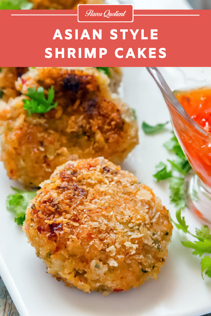 Asian Style Shrimp Cakes *Video Recipe* | Flavor Quotient | Shrimp cakes are mouthwatering appetizers which you won’t be able to keep your hands off! Make a large batch to satisfy your sudden craving of a tasty snack!