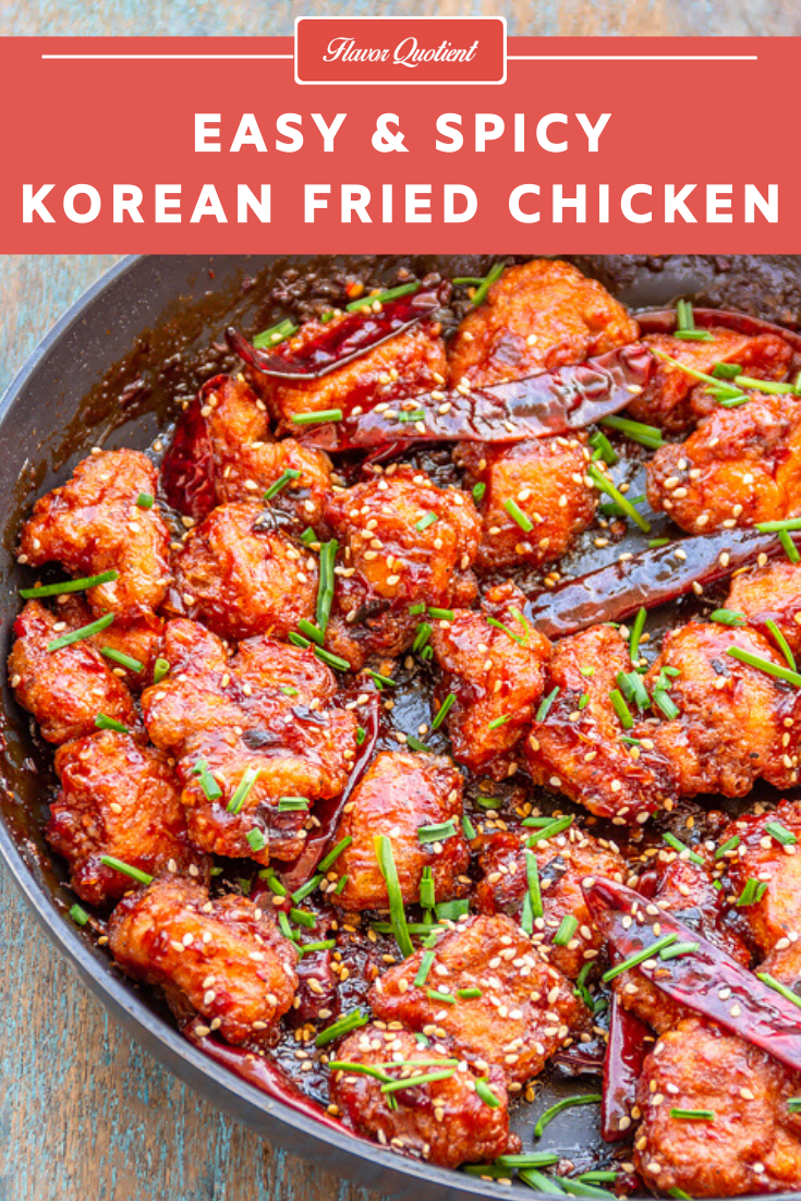 Easy & Spicy Korean Fried Chicken | Flavor Quotient | The hot and spicy Korean fried chicken is sure to give a kick to your taste buds. This is sure to give your favorite take-away restaurant a run for its money!
