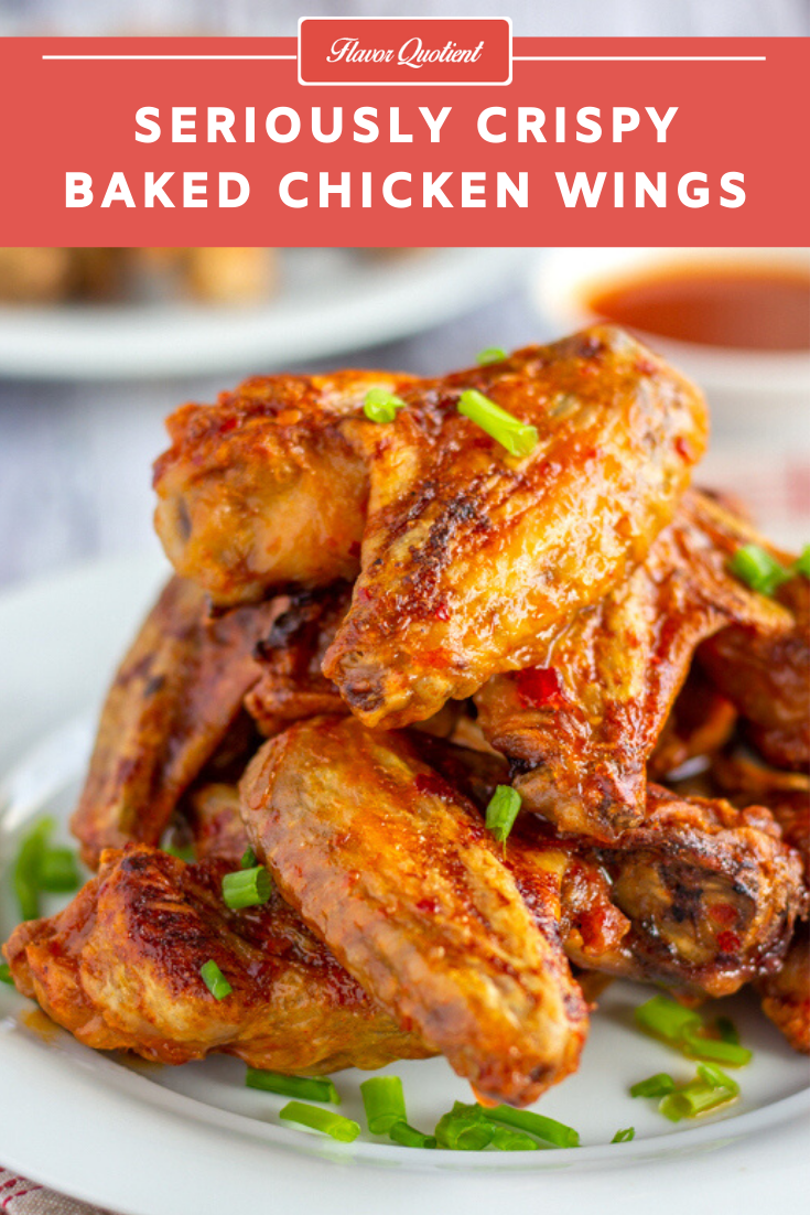 Seriously Crispy Baked Chicken Wings | Flavor Quotient | Here is the best ever recipe of insanely crispy baked chicken wings which you can jazz up with any favorite sauce of yours! Make it to believe it!