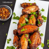Dry rub baked chicken wings
