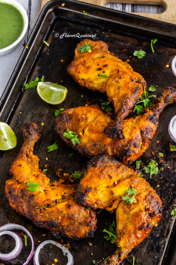 Indian Spiced Chargrilled Chicken Kebab | Flavor Quotient | Flavorful chargrilled chicken kebab is the perfect party starter and is great for weeknight dinner too! This yogurt marinated Indian spiced chicken kebab will be your favorite grilled chicken from the very first bite!
