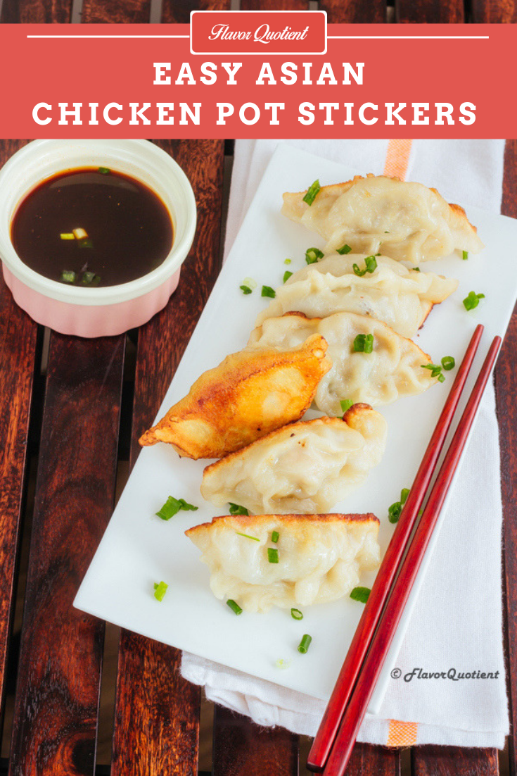 Chicken Potsticker | Flavor Quotient | A potential good year must start with exceptionally good food and that’s exactly why I am starting my new year’s journey with this amazing chicken potsticker!