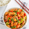 Sweet and Sour Chicken - Flavor Quotient: The Asian inspired sweet and sour chicken with perfect balance of sweetness and tartness is my ultimate go-to dish on a busy weeknight!
