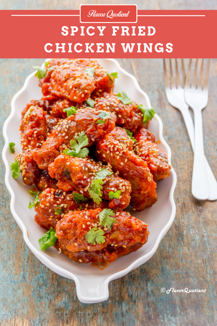 Spicy Fried Chicken Wings | Flavor Quotient | Crispy and spicy fried chicken wings are that sinful snacks which you will get addicted to as soon as you take its first bite and will miserably fall for it!