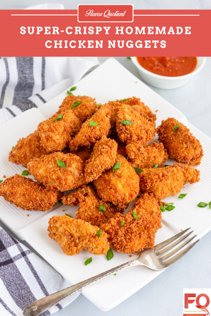 Best Ever Homemade Chicken Nuggets | Flavor Quotient | My homemade spicy chicken nuggets happen to be the quickest & tastiest chicken snack that you can ever make at home without any fuss whatsoever!