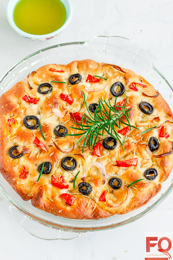Italian Focaccia bread | Flavor Quotient | Keeping up with my bread baking enthusiasm, today I have the most epic Italian bread for you all which is none other than focaccia! Focaccia is the most flavorful bread I have tried till date and thankfully it is very easy to make! 