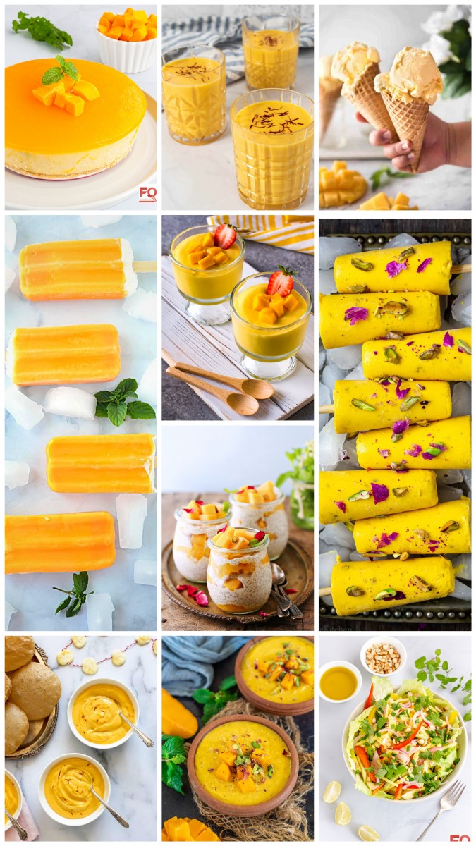 Mango Recipe Collage 1