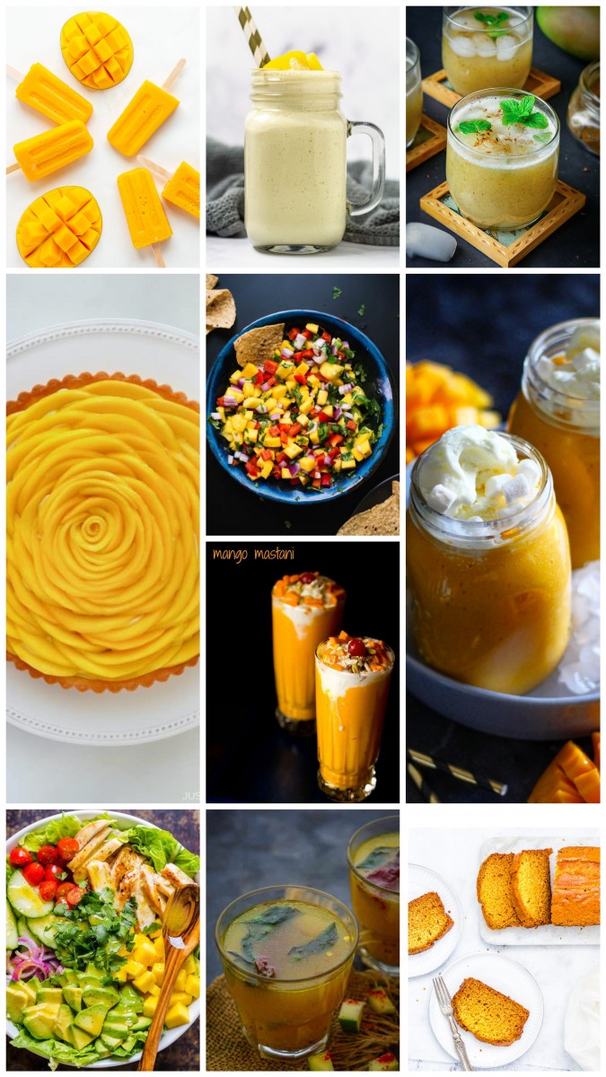 Mango Recipe Collage 2