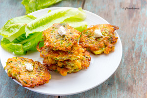 Chickpea Zucchini Fritters | Flavor Quotient