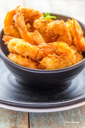 Crispy Fried Golden Shrimps - Flavor Quotient