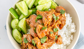 Vietnamese Lemongrass Chicken - Flavor Quotient: The refreshing fragrance of lemongrass gives a tasty twist to this quick & easy Vietnamese chicken recipe – lemongrass chicken!