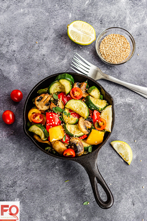 Healthy veggie stir-fry