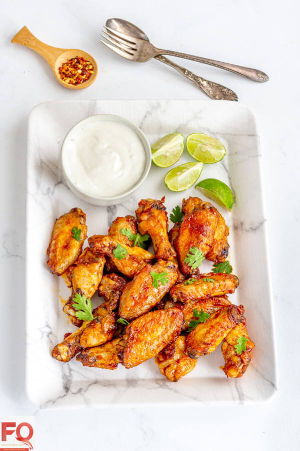 Spicy Baked Chicken Wings-6
