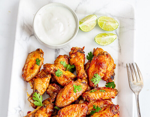 Spicy Baked Chicken Wings-1