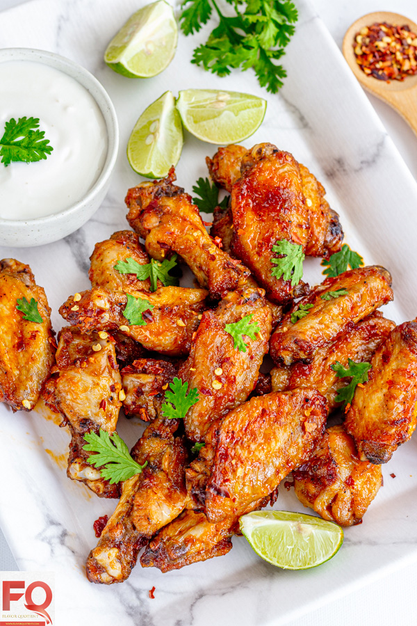Spicy Baked Chicken Wings-5