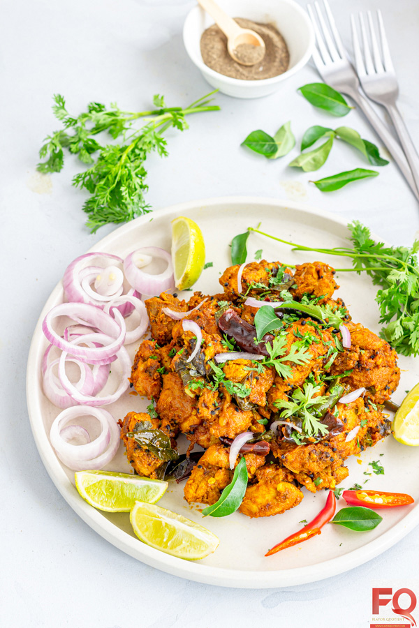 5-Chicken Achari - Spicy & Tangy Stir-Fried Indian Chicken Recipe
