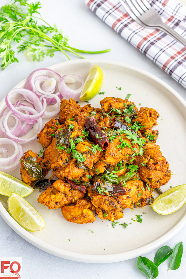 3-Chicken Achari - Spicy & Tangy Stir-Fried Indian Chicken Recipe