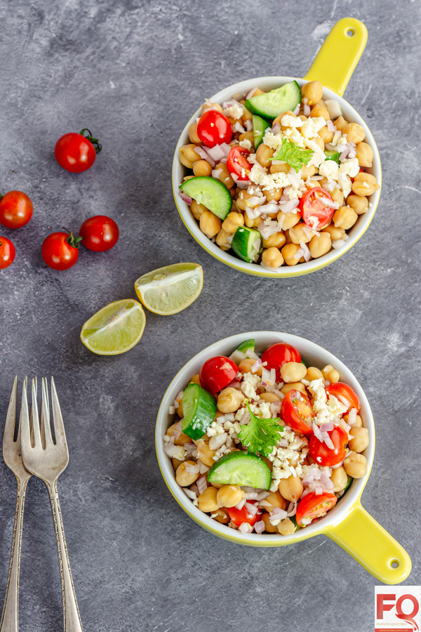 4-Healthy Chickpea Salad - Weight Loss Recipe