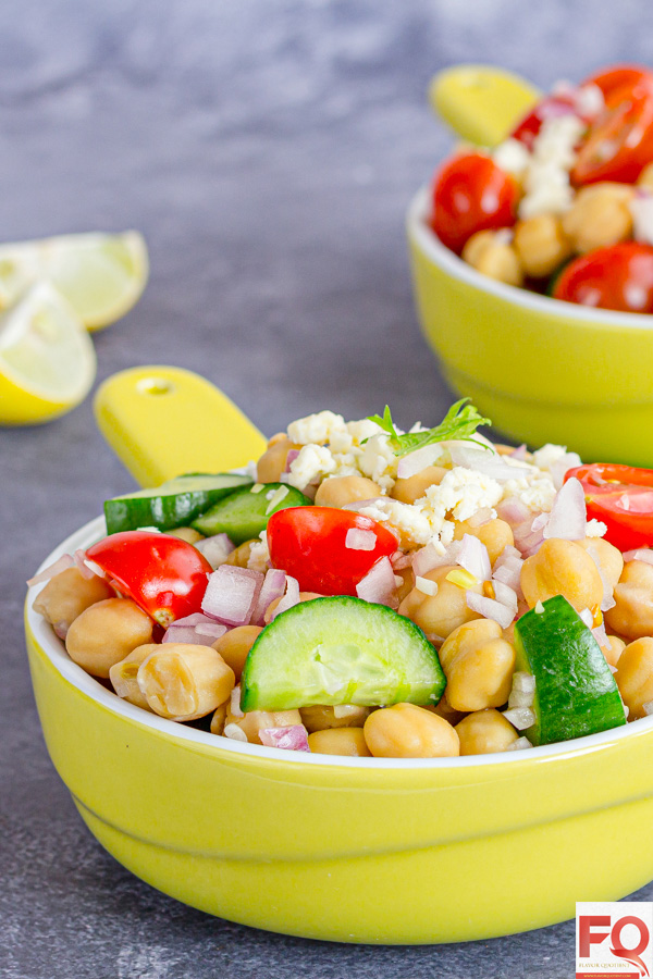 6-Healthy Chickpea Salad - Weight Loss Recipe