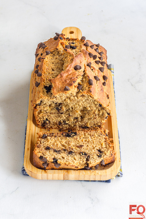 8-Banana Oatmeal Bread with Chocolate Chips