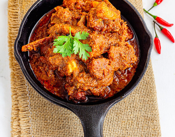 1-Mutton Kosha - Spicy Bengali Mutton Curry